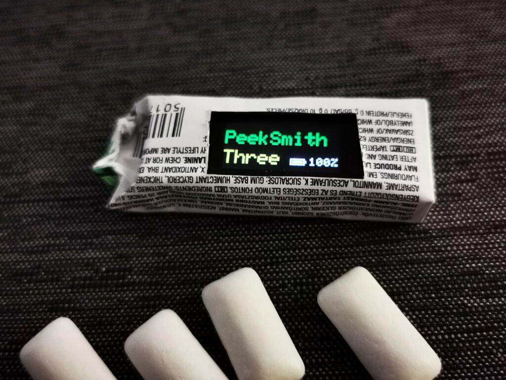 PeekSmith 3 in a Bubble Gum Pack