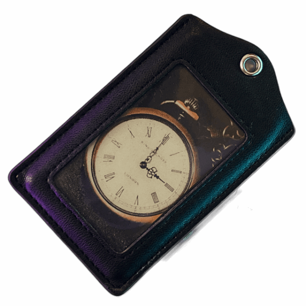photo in a leather case