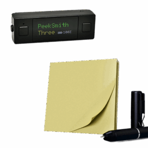 PeekSmith 3 + IARVEL Post-It Pad